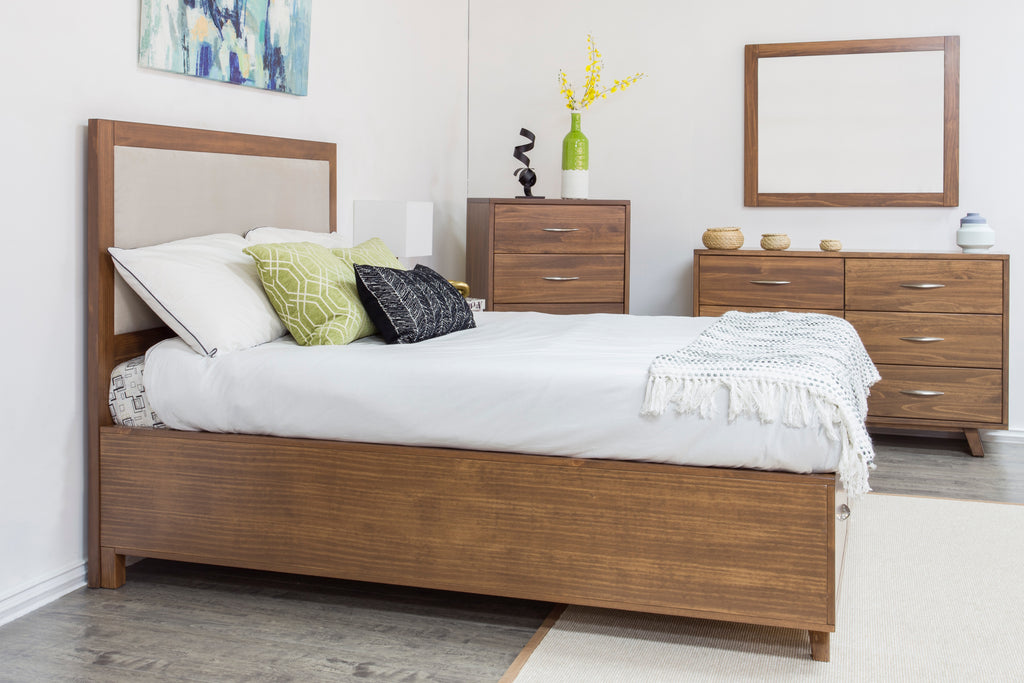 Brandon solid wood storage bed frame