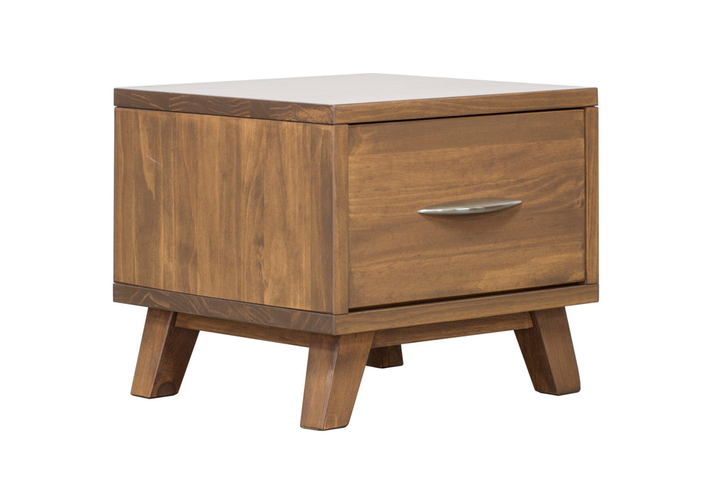 brandon solid wood one-drawer nightstand