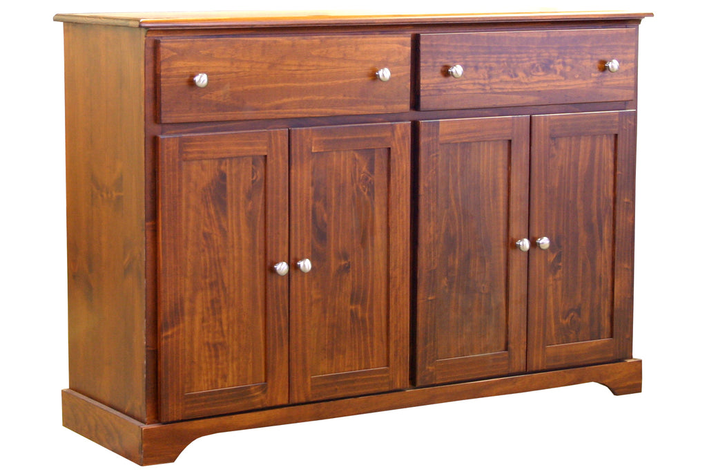 polo solid wood buffet - large- side
