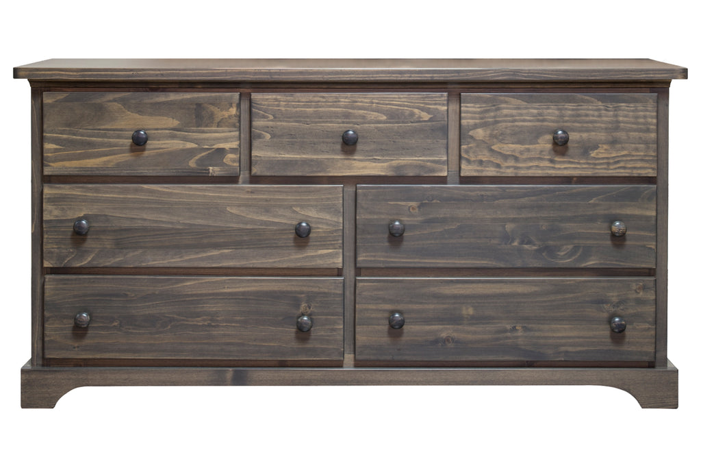 polo solid wood 7-drawer dresser 