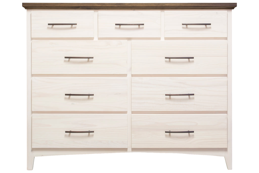 Sophia 2-tone dresser 9 drawer